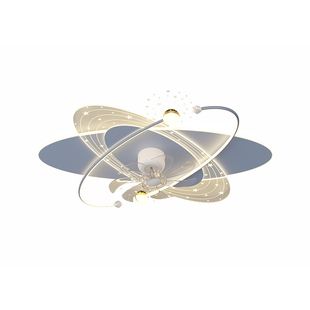 风扇灯2025新款简约现代大气客厅主灯带风扇智能全屋灯具套餐搭配