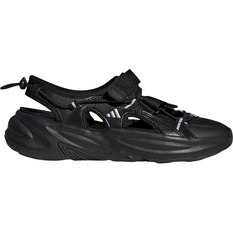 Adidas/阿迪达斯正品OZWAVE SANDAL男女经典魔术贴透气凉鞋JS4582