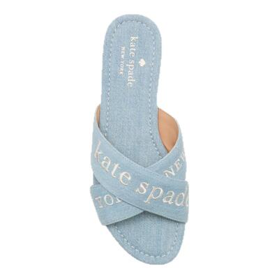 【2026新款】kate spade ks PIPER派珀牛仔凉拖鞋休闲