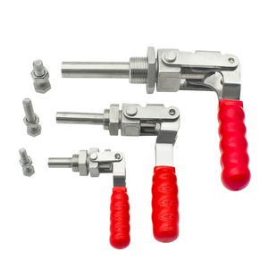 304不锈钢推拉式快速夹具固定器推紧器工装肘夹钳304C 305E 301A