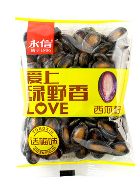 永信绿野西瓜子散称话梅味小包装