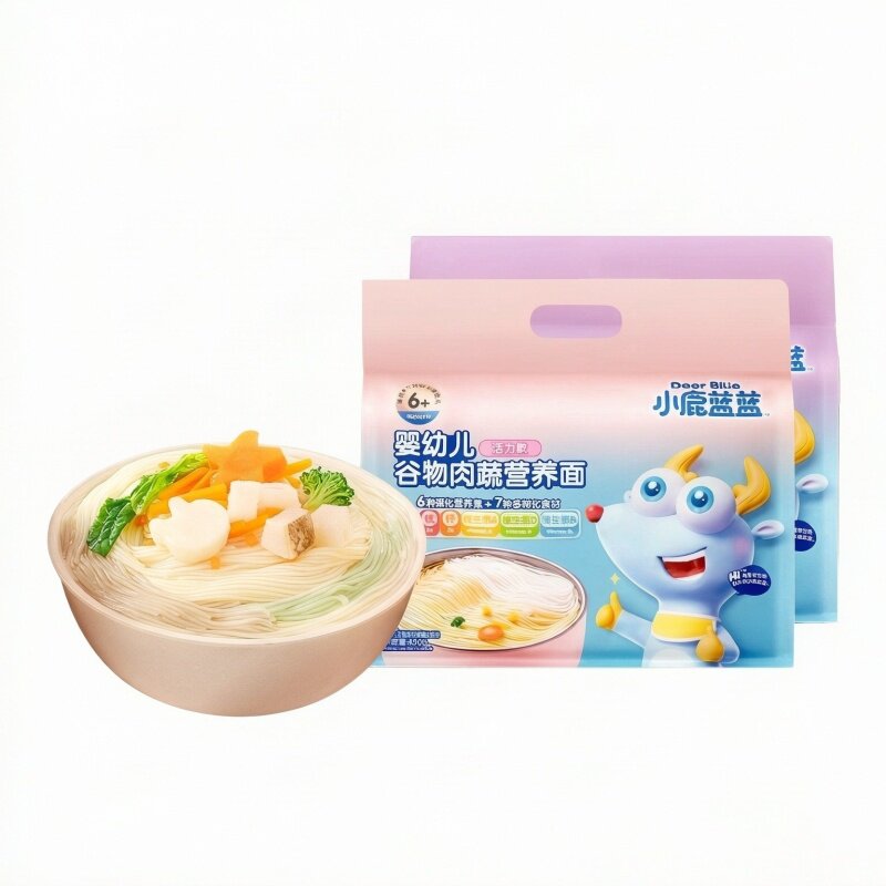小鹿蓝蓝婴幼儿面条早餐宝宝面
