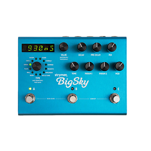 Strymon BigSky/TimeLine/Mobius延时过载混响失真颤音单块效果器