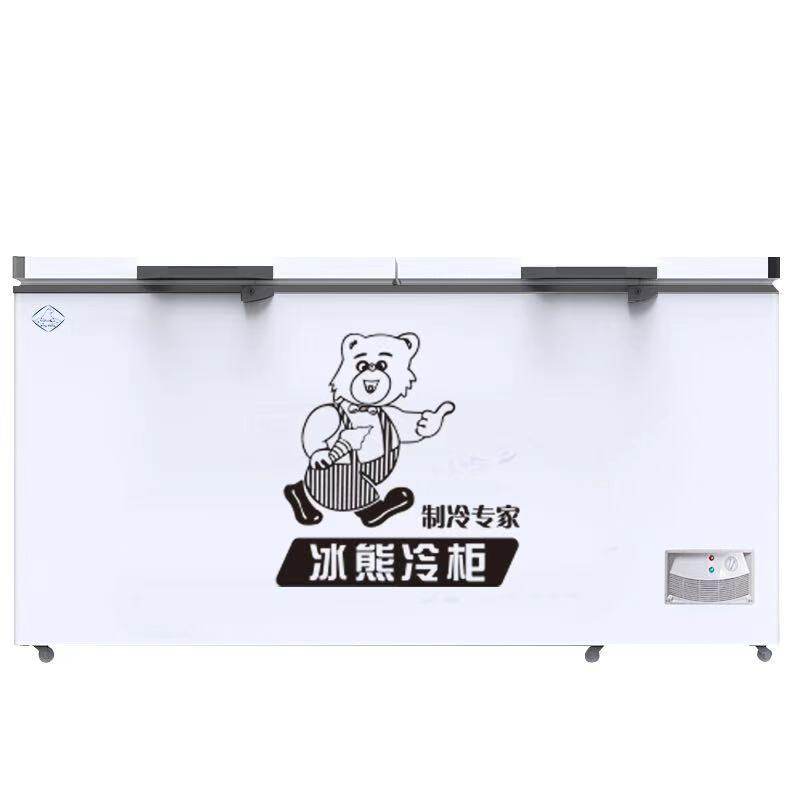冰熊新款铜管商用大容量冷冻