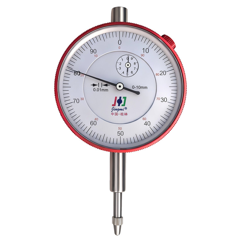 桂林精密百分表0-10mm 高精度0.01 指示表头精准测量0-5-30机械校