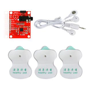 AD8232 心电图监测 心电生理测量脉搏心脏心电图监测传感器模块