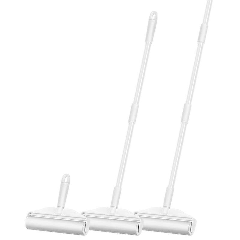 滚筒长柄粘毛神器粘毛器