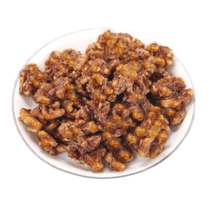 姚福记酥脆蜂蜜琥珀核桃仁糖酥熟500g袋装小包装新货袋装罐装焦糖