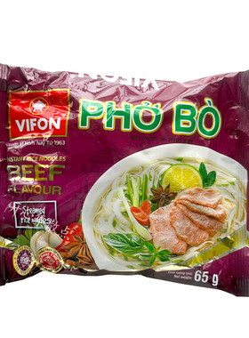 越南vifon干河粉速食PHO BO牛肉风味鸡肉风味免煮米粉河粉宵夜65g