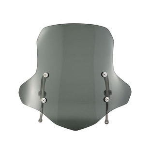 适用铃木uy125前挡风ue125afr电动踏板车挡风玻璃加厚高清改装件