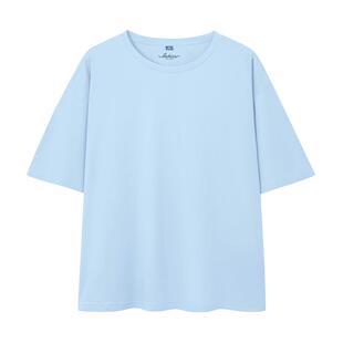 班尼路纯棉短袖打底衫女2026夏款柔软亲肤休闲百搭透气宽松上衣Q