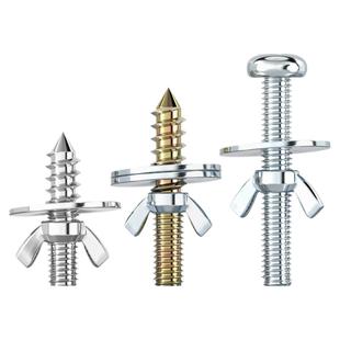 双头牙自攻加大垫片鸟笼龙猫仓鼠跳板站板站杆繁殖箱固定螺丝配件