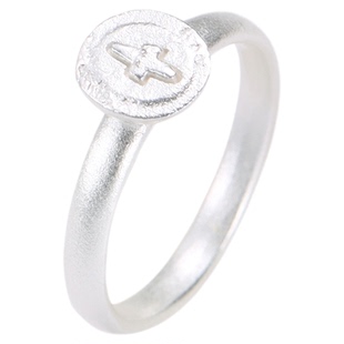 PUPILCASKET 风烛人像细戒925银