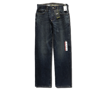 【自营】Lee潮牌深色复古直筒牛仔裤男休闲百搭耐磨有型长裤春秋