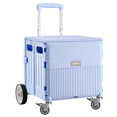 户外野营拉杆小推车折叠购物车