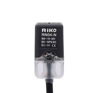 三线感应金属方形接近开关RN05-NRN04-NN2 RN04-P P2电感式传感器
