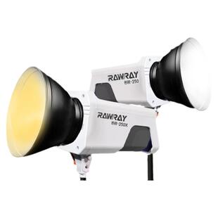 若锐Rawray350X 350W补光灯直播专用摄影灯双色温LED常亮聚光灯直播间室内相机拍照暖光灯主播300w球形柔光灯