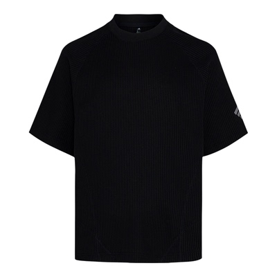 Adidas/阿迪达斯正品夏季男士圆领华夫格运动短袖T恤KW0106