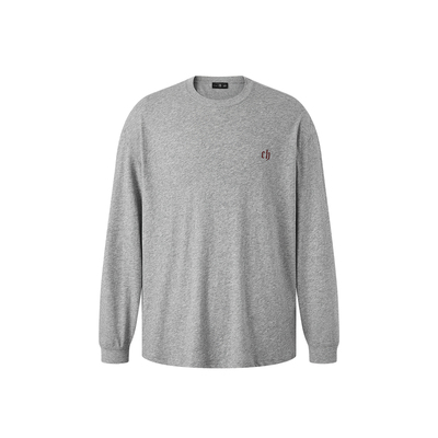 CHINISM赤尘纯色宽松T恤男