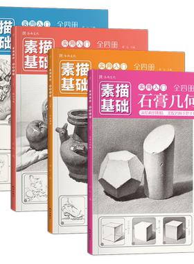 素描基础入门全四册实用