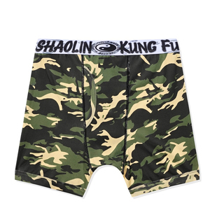 GameOne 24FW“少林功夫”美式街头Saggy Pants嘻哈Y2K四角裤内裤