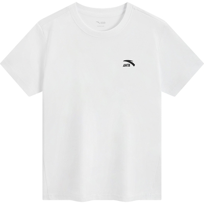 安踏儿童男女童针织短袖衫