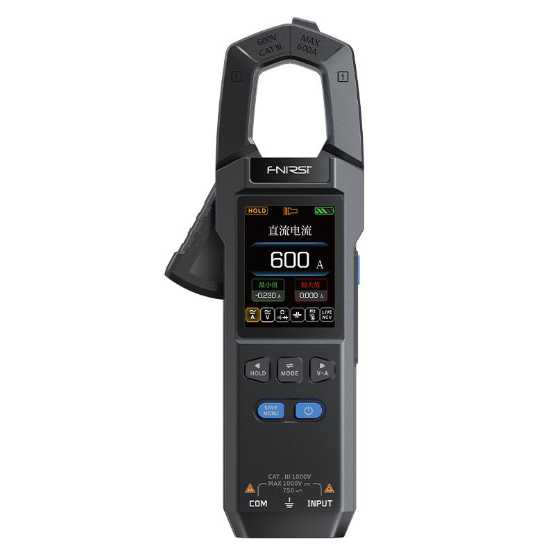 FNIRSI钳形万用表DMC-100交直流电流表高精度数字钳流表电工专用