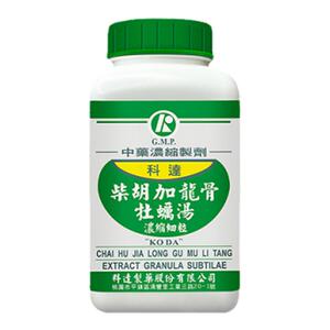 科达柴胡加龙骨牡蛎汤中成药改善睡眠镇惊安神和解少阳