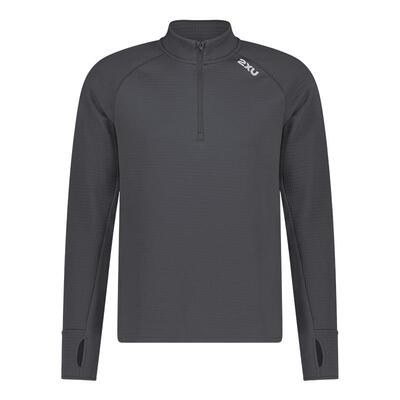 2XU男士燃烧系列1/4拉链长袖衫