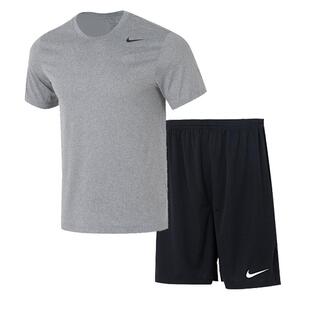 Nike耐克官方正品男士运动套装夏季新款跑步健身短袖T恤速干短裤