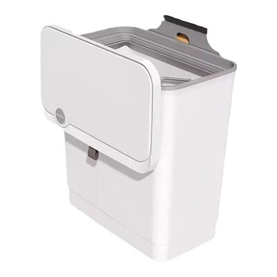 壁挂式垃圾桶带盖锁味无需弯腰