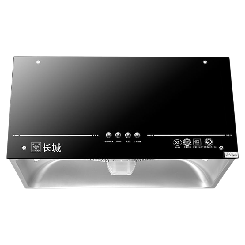长城大吸力抽油烟机中式小型顶吸式抽烟机特价家用油烟机