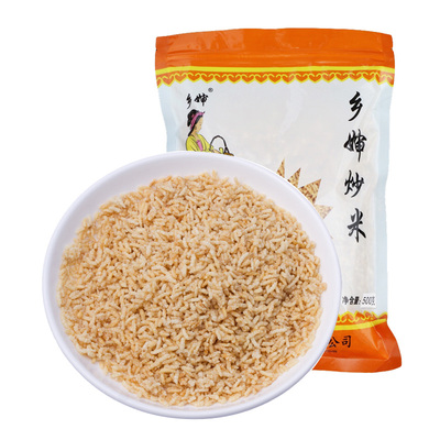 泡汤食材安庆特产乡婶炒米