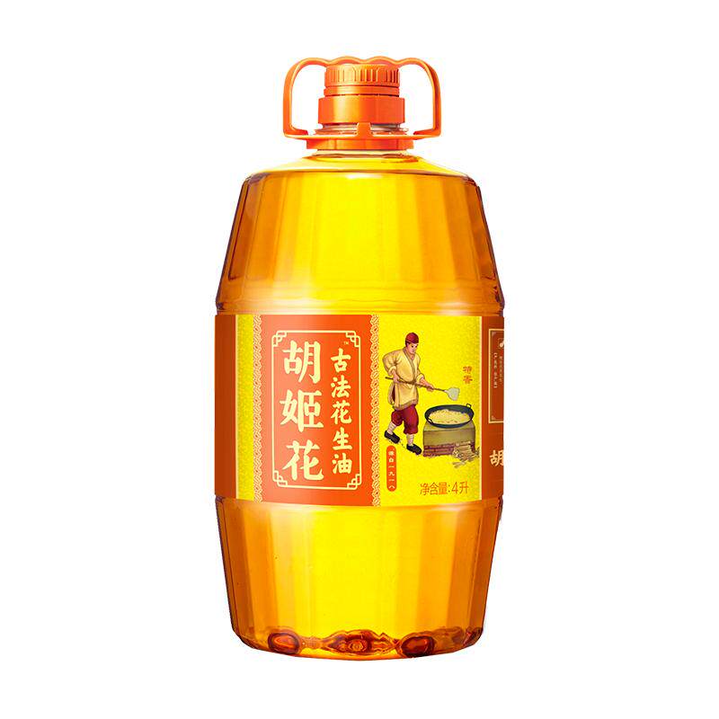 胡姬花古法花生油特香型桶装5L