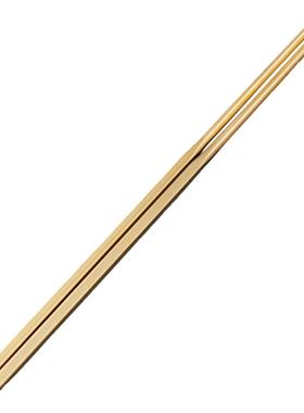 实心纯黄铜筷子室内佛堂家用佛具