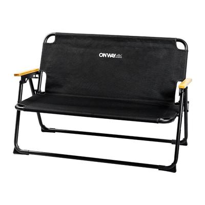 onwaysports双人椅速开折叠椅户外露营情侣双人椅夹棉靠背沙发椅