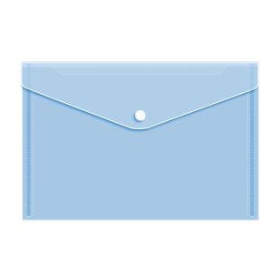 大容量A4文件袋透明档案加厚按扣试卷收纳袋塑料资料袋子办公专用防水文件包夹小学生考试文具用品分类白色