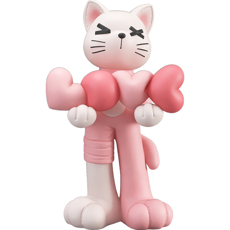 LOVE酷猫咪潮玩网红摆件