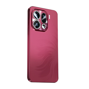 适用oppofindx9手机壳oppofindx9pro新款高档镜头男保护壳Findx9镜头全包pro女5G硅胶外壳人鱼姬纹保护套防摔