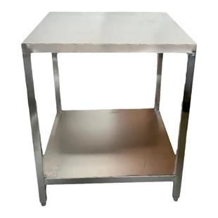 厨房工厂不锈钢工作台台成品焊接台子双层酒店打包台承重台