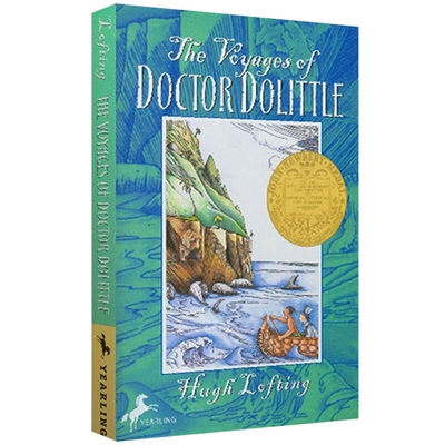 杜利特医生航海记 英文原版小说 The Voyages of Doctor Dolittle 1923年纽伯瑞金奖作品 世界儿童文学青少年课外读物英文版