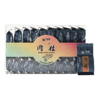 中茶海堤茶叶旗舰店福建乌龙茶岩茶果香花香肉桂XT5121中火盒