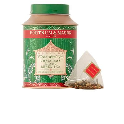 Fortnum&Mason福南梅森特級綠茶獨立茶包添加肉桂英國伴手禮送禮