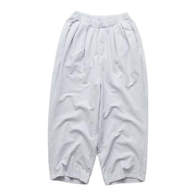 ANCELLM日产双褶做旧休闲西裤