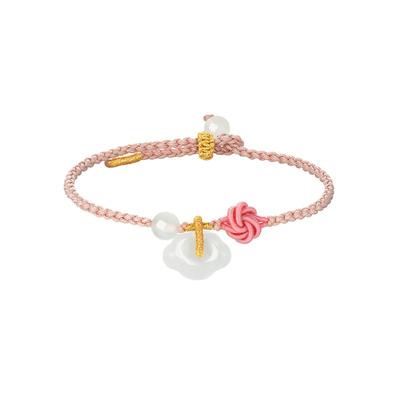 【新年礼物】周大生平安扣手链