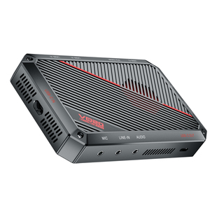 派威4k高清hdmi采集卡直播专用相机适用苹果手机平板游戏视频vd20