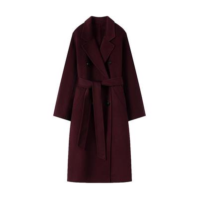 【人生羊毛大衣】N°28 山羊绒双面呢大衣女秋冬中长款毛呢外套