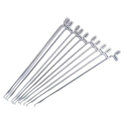 串珠穿线工具文玩钩针引线细孔穿珠器钢丝串三通佛珠星月菩提金刚
