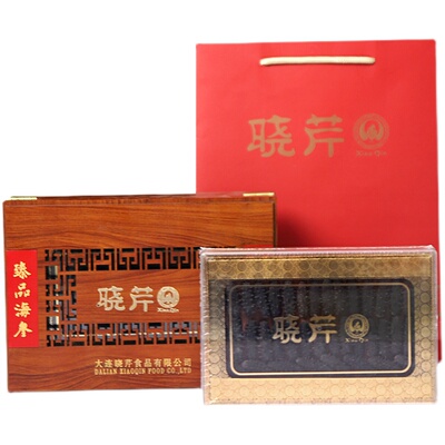 晓芹海参大连淡干100克礼盒