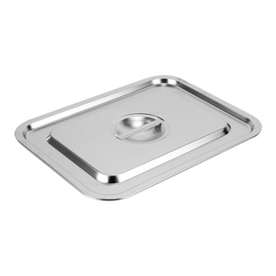 不锈钢盖子单卖长方形盘盖果酱奶茶盒盖食物盆盖方锅盖方型餐盆盖